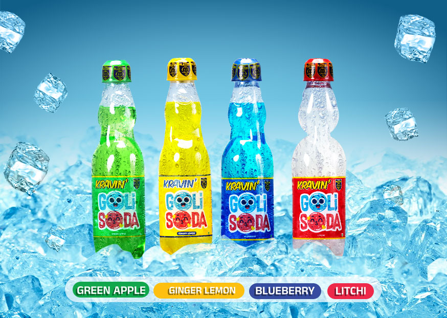 Goli Soda (Pack of 4 - 300ml Each)