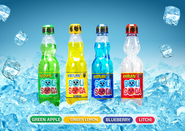 Goli Soda (Pack of 4 - 300ml Each)