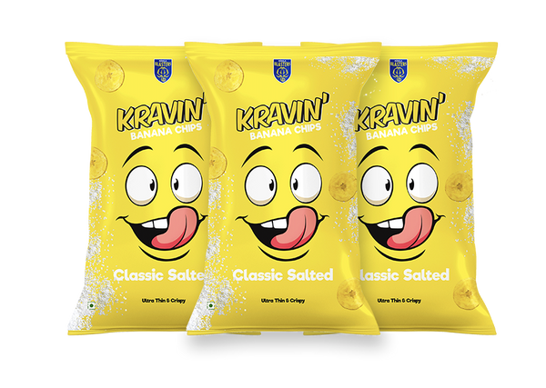 Classic Salted (Pack of 3 - 100gm Each)